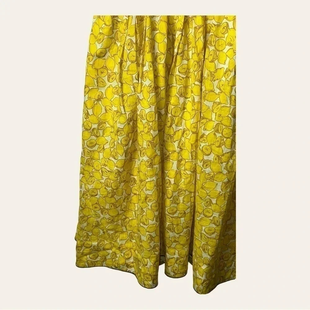 1016. ANTHROPOLOGIE MOULINEETE SOURES HALTER‎ DRESS SIZE 2 - Picture 9 of 13